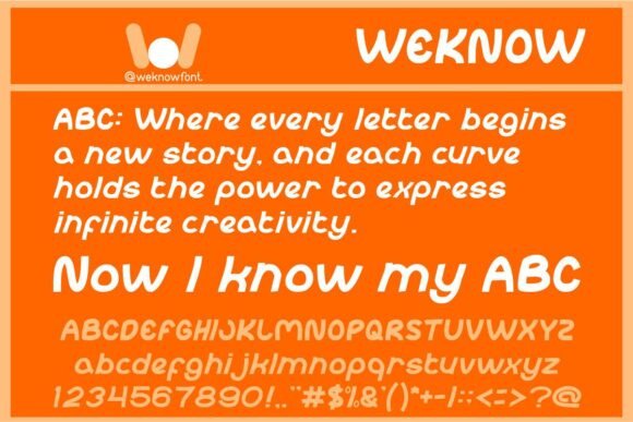 ABC: A Playful Hand-Drawn Font for Web Design