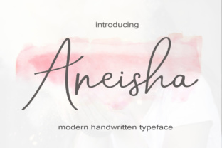 Aneisha: The Script Font That Elevates Brand Identity