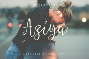 Aziya: A Script Font for Modern Web Design