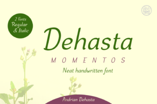 Dehasta Momentos: A Legible Handwritten Font for Web Design