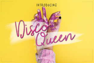 Disco Queen: A Script Font for Bold Marketing