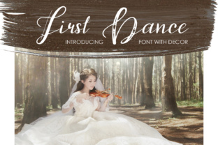 First Dance Font Review for Web Design