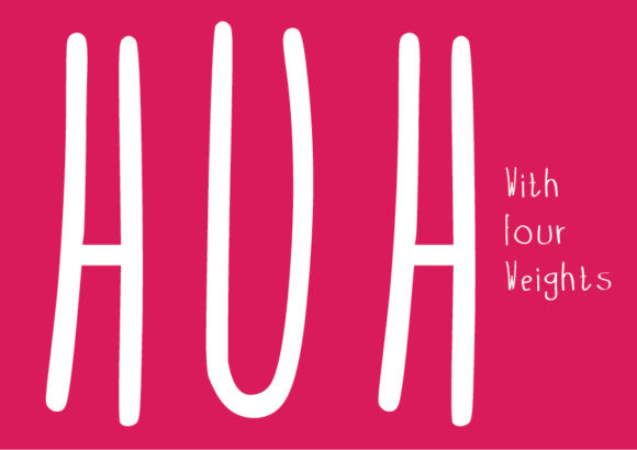 Huh Family: A Trendy Handwritten Font for Makers