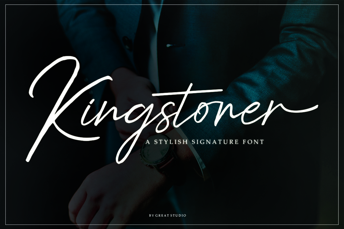 Kingstoner: A Signature Font for Digital Branding