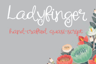 Ladyfinger Font: A Whimsical Typeface for Editorial Design