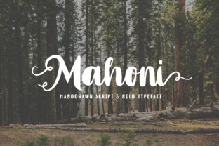 Mahoni: A Handwritten Font for Editorial Warmth
