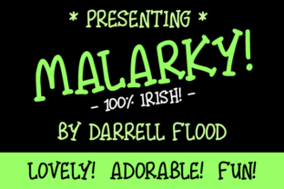 Malarky Font: A Playful Typeface for Branding