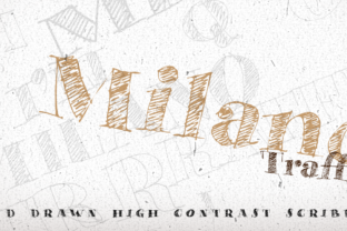 Milano Traffic: A Playful Hand-Drawn Serif Font