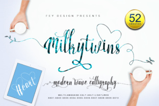 Milkytwins: The Script Font for Scroll-Stopping Content