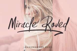 Miracle Roved: A Relaxed Script Font for Web Design