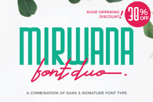 Mirwana Font: Elevate Your Campaign Visuals