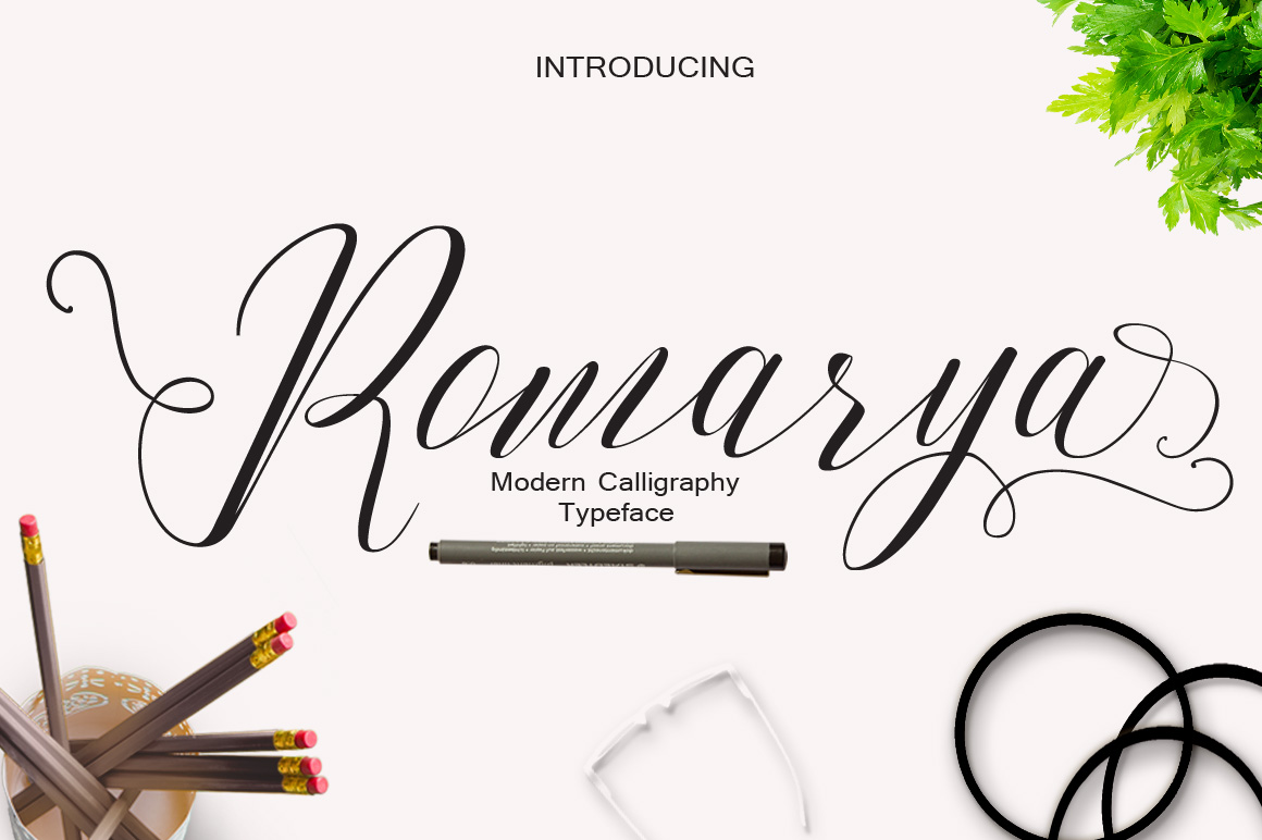 Romarya: A Fluid Script Font for Modern Web Design
