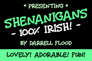 Shenanigans Font Review: A Playful Typeface for Web Design