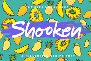 Shooken: A Playful Script Font for Makers