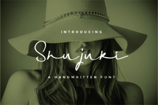 Shujuki Typeface Review: Elegant Script for Modern Brands