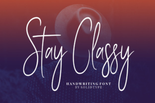 Stay Classy: A Handwritten Script Font for Modern Web Design