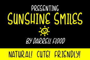 Sunshine Smiles Font: A Playful Script for Bright Branding