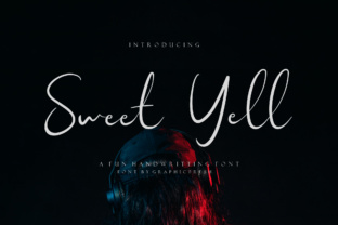 Sweet Yell Font Review for Web Designers
